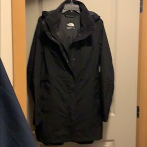 North Face coat with hood